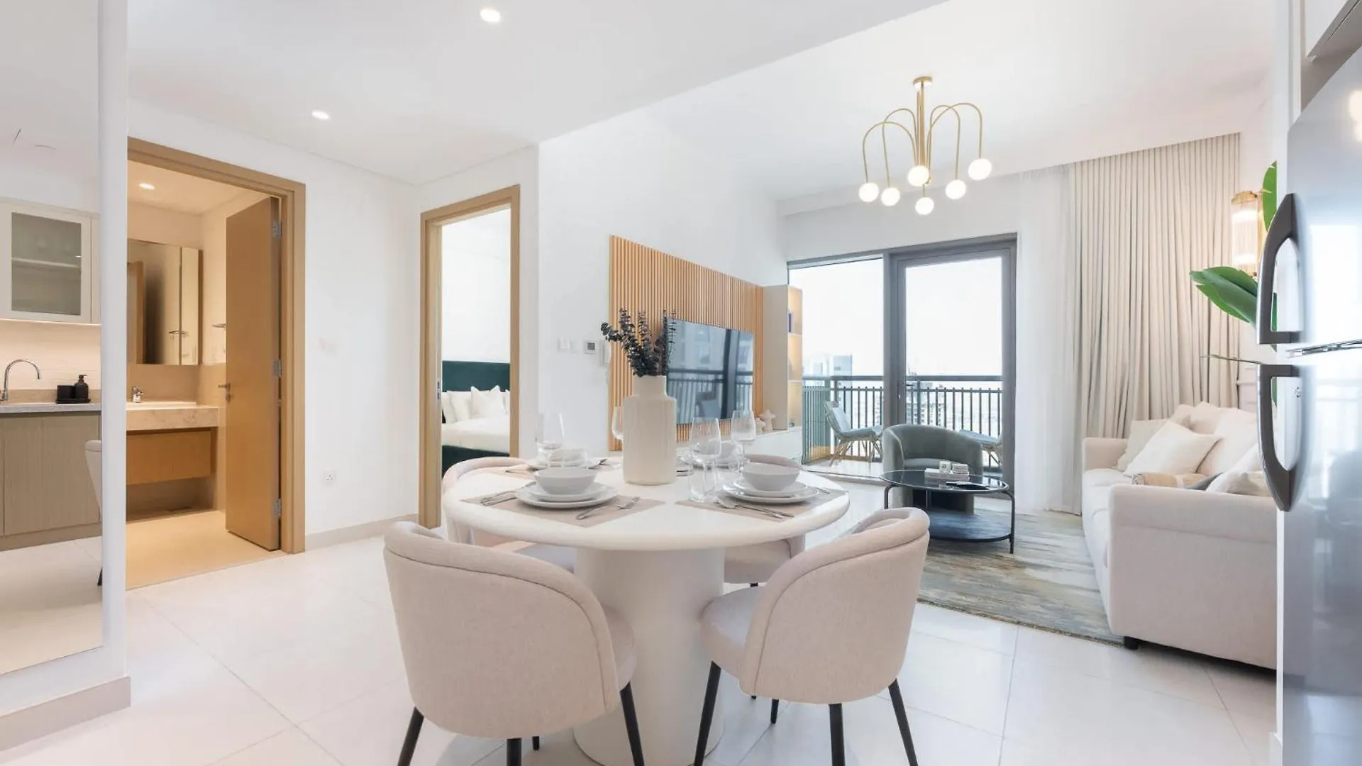 Modern 1-Bedroom Escape - Comfort Meets Style Dubai 0*,